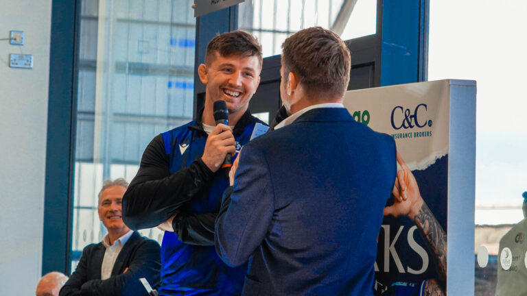 Insurance broker in the northwest sponsors Sale Sharks
