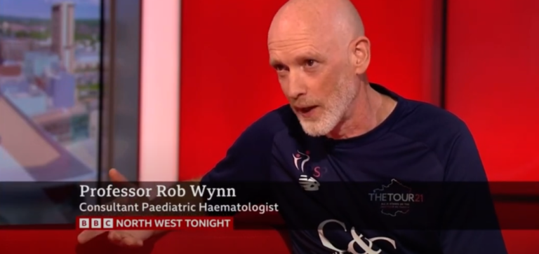 Rob Wynn's Cure Leukaemia challenge sponsored by C&C Insurance Brokers
