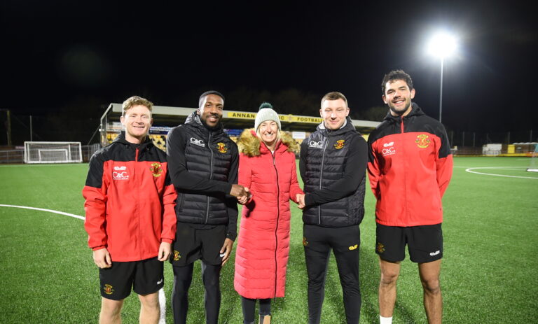 C&C Scotland extend sponsorship with Annan Athletic