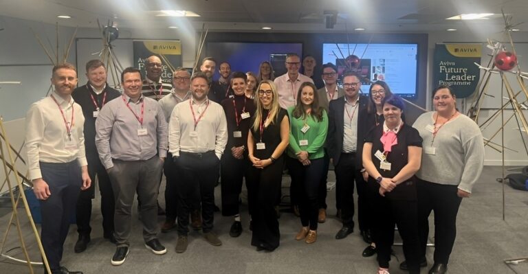 Joe Fay joins the Aviva Future Leader Programme